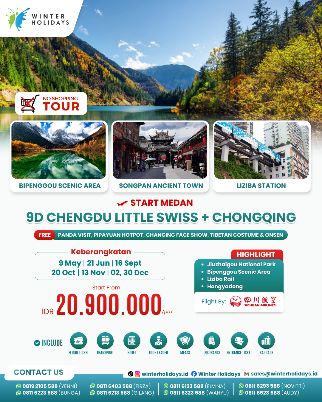 9D CHENGDU LITTLE SWISS