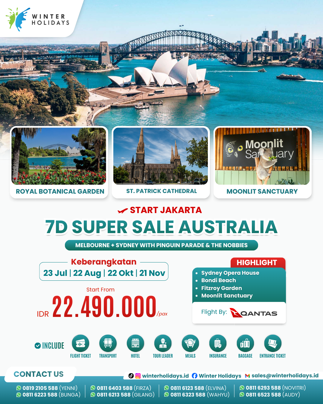 7D SUPERSALE AUSTRALIA