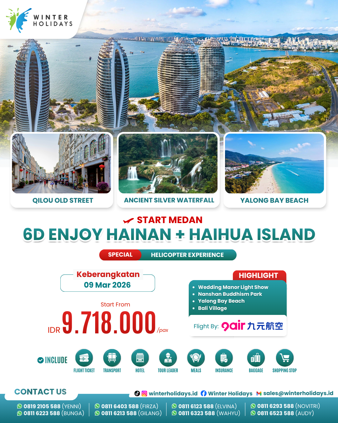 6D HAINAN HAIHUA